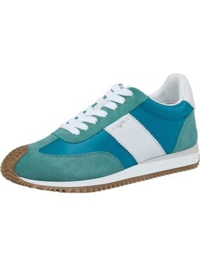 J Slides Teal and White Women's Retro Runner Sneakers BRAND NEW!!